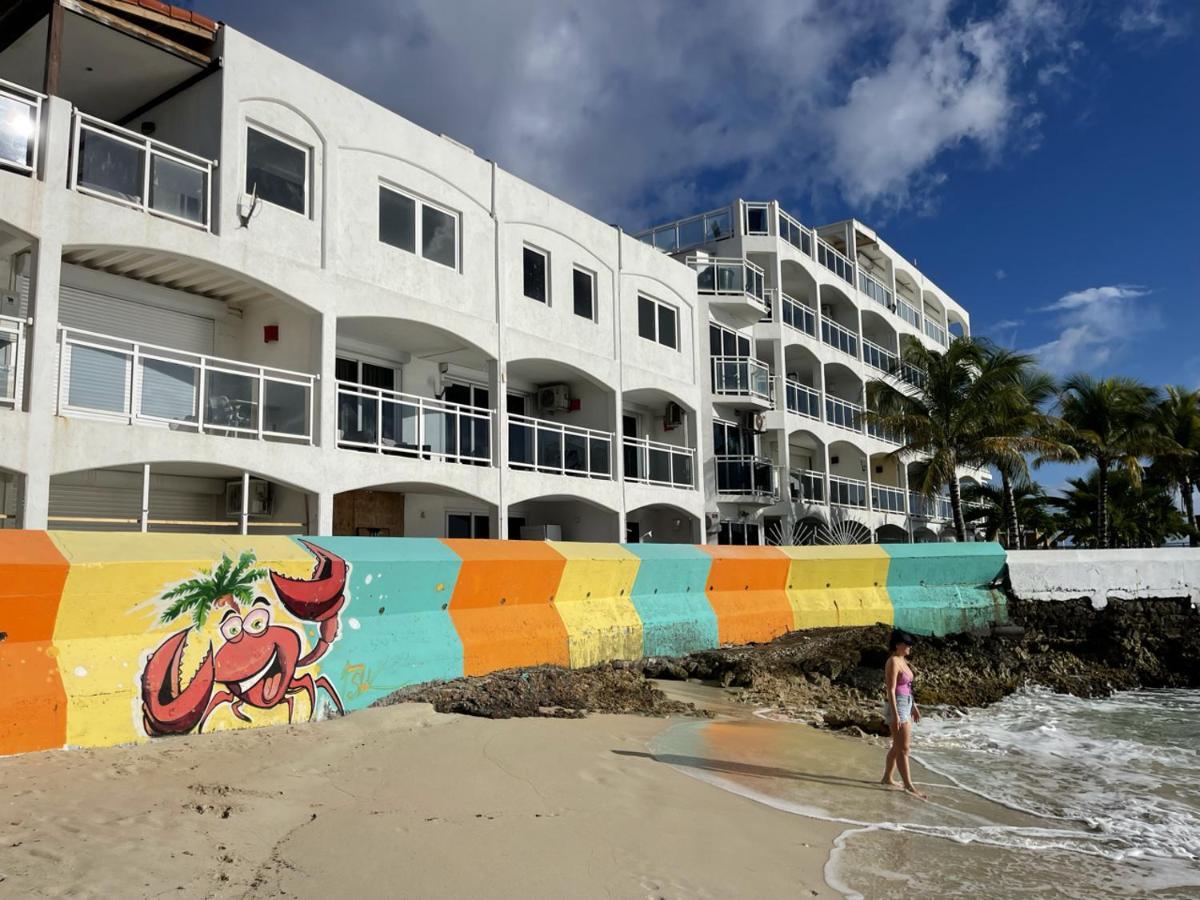 Maho Beach House - Sand Bar Studio - Ocean View Bagian luar foto